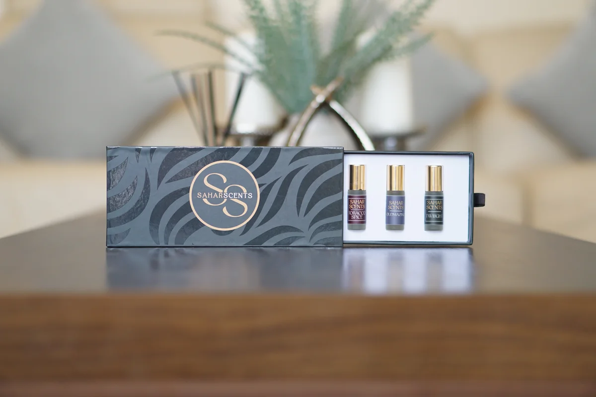 SaharScents Luxury Discovery Fragrance Set